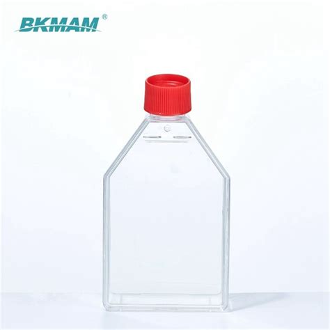 China Transparent Sterile TC Treated Cell And Tissue Culture Flask T75