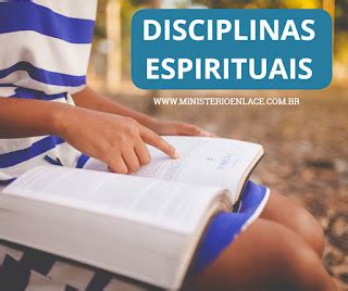 Disciplinas espirituais você sabe o que é