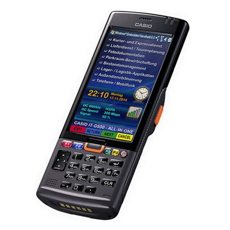 ΦΟΡΗΤΟ ΤΕΡΜΑΤΙΚΟ PDA WINDOWS CASIO IT G500 Elmisystems