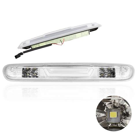 Third Tail Brake Light Cargo Lamp Led Chrome Fits 2007 2013 Chevrolet Silverado Ebay