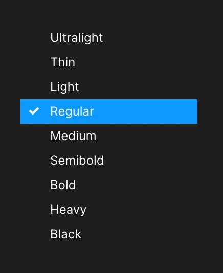 Visualizing SF Font Variations - Jim Nielsen’s Blog