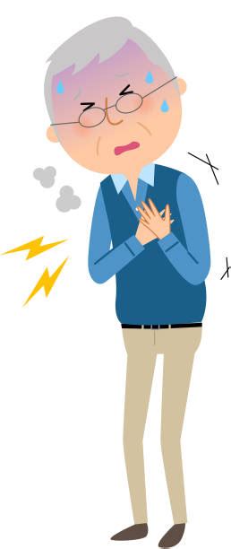 Top 60 Man Chest Pain Clip Art Vector Graphics And Illustrations Istock