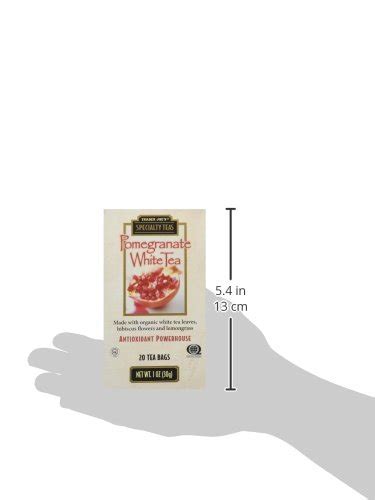 Trader Joes Pomegranate White Tea 20 Tea Bags Pack Of 4 On Galleon Philippines