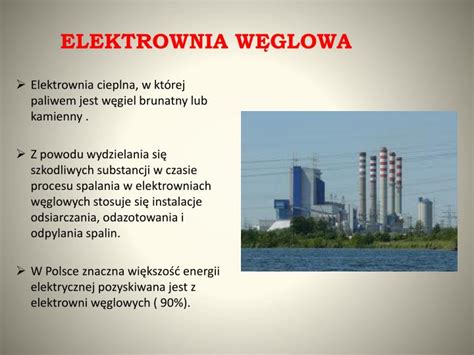 PPT Rodzaje Elektrowni Wady I Zalety PowerPoint Presentation ID