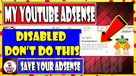 Adsense Account Disabled Due To Invalid Click Activity How To Re Enable