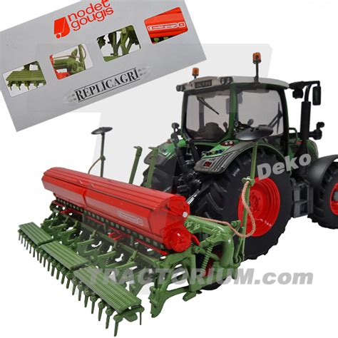 Replicagri 012 Nodet GC Seed Drill 1 32 Farm Models Farm Toys