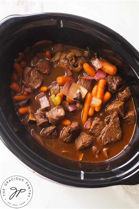 Slow Cooker Bison Stew Artofit