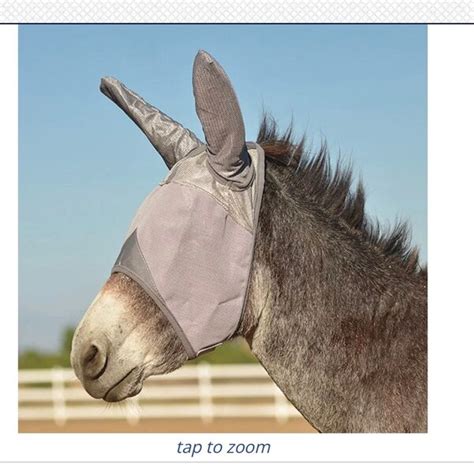 Mini Donkey Fly Mask Etsy