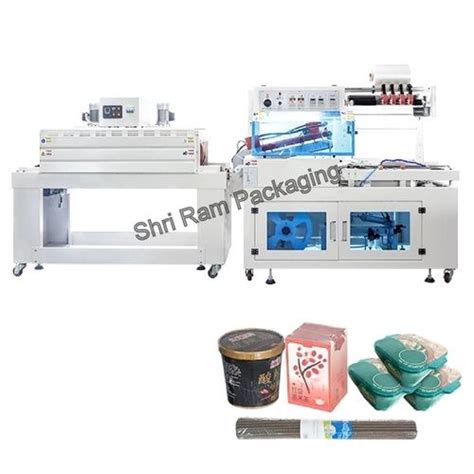 Hualian BSF 5640LG Automatic L Sealer Machine With Shrink Tunnel At