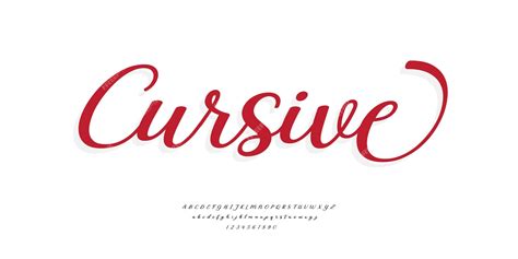 Elegant Cursive Font