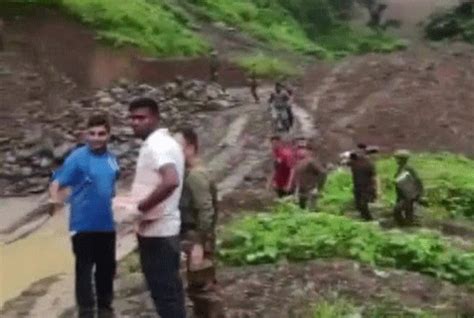 Manipur Army News Landslide Strike An Army Camp 50 Jawans Buried