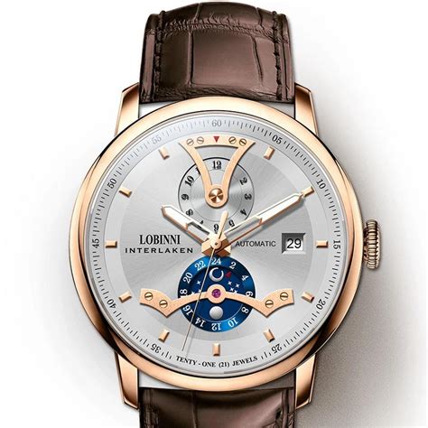 HAPPYセレクトショップLOBINNI Fashion Mens Watches Luxury Men Automatic Watch