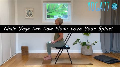 Chair Yoga Love For Your Spine Seated Cat Cow Flow For A Healthy Spine