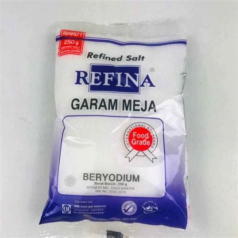 REFINA GARAM MEJA BERYODIUM 250gr Lazada Indonesia