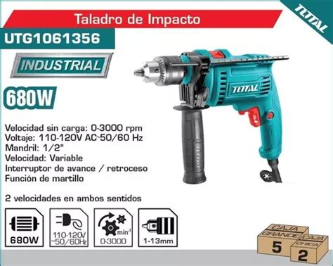 Taladro De Impacto 680w Total Tools MercadoLibre