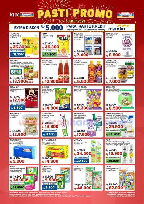 Terbaru Indomaret Kembali Hadirkan Katalog Promo Jsm Periode Mei