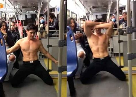 La mostró toda Hombre hace striptease en bus de Colombia y se vuelve