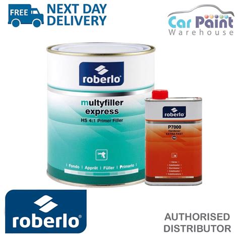 Roberlo ME1 Multyfiller Express 2k Primer Filler 4L P7000 Xtra Fast