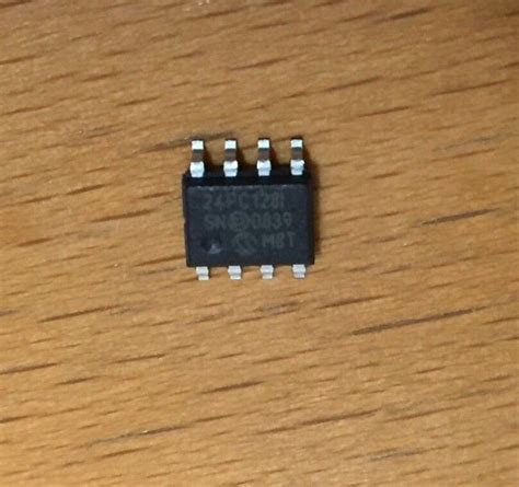 Microchip 24FC128 I SN EEPROM I2C 128 Kbit 16K X 8bit 1 MHz 5pcs