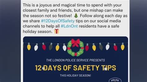 Some Safety Reminders For The Holiday Season