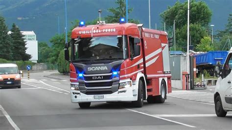 Autobotte Scania Vigili Del Fuoco Brescia In Emergenza YouTube