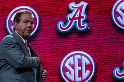 Everything Alabama Football Coach Nick Saban Said At SEC Media Days 2023