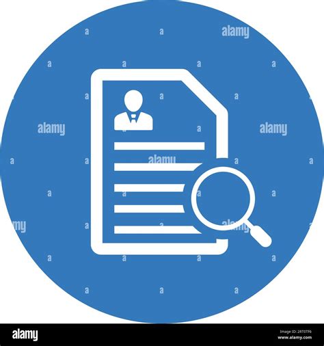 Seo Cv Icon Flat Style Vector Eps Use In Infographics Web Design