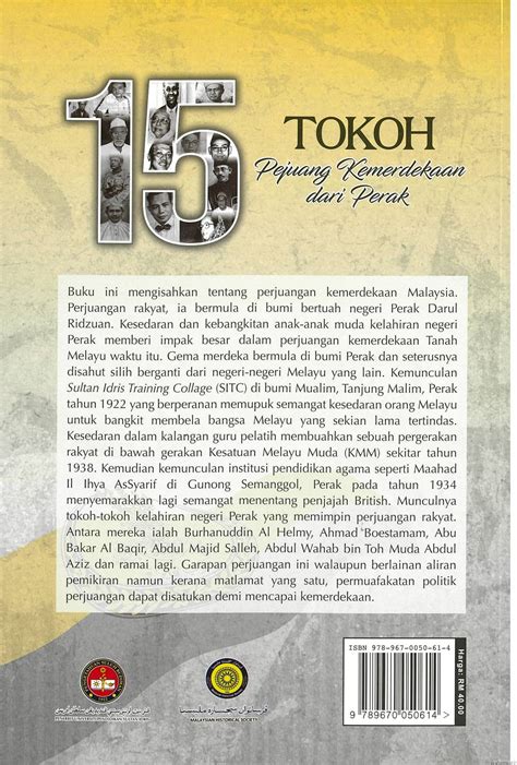 15 Tokoh Pejuang Kemerdekaan Dari Perak