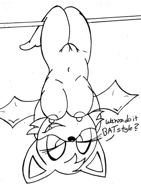 Hentai Boobs 1girl Bat Breasts Dialogue Female Only Furry Mobian