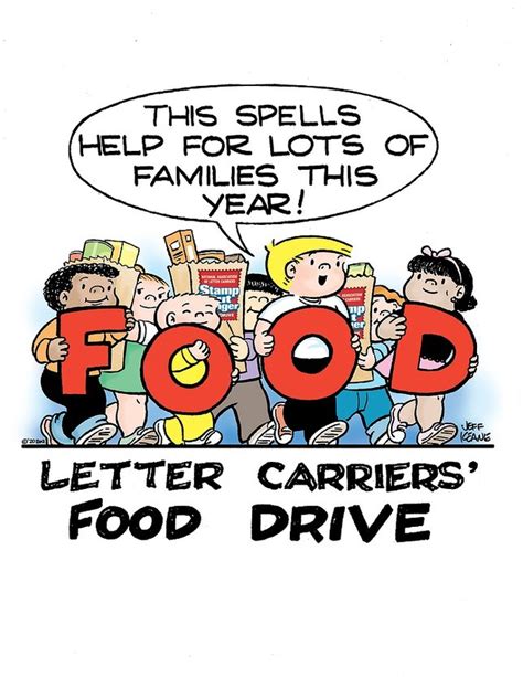 Stamp Out Hunger Food Drive On May 13