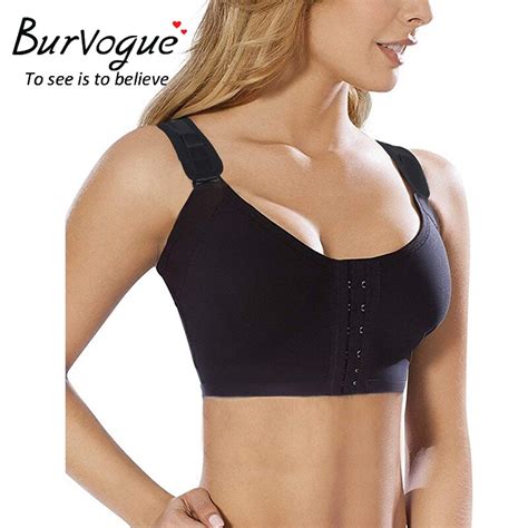 Burvogue Bras Women Seamless Padded Push Up Bra Post Surgery Brassiere