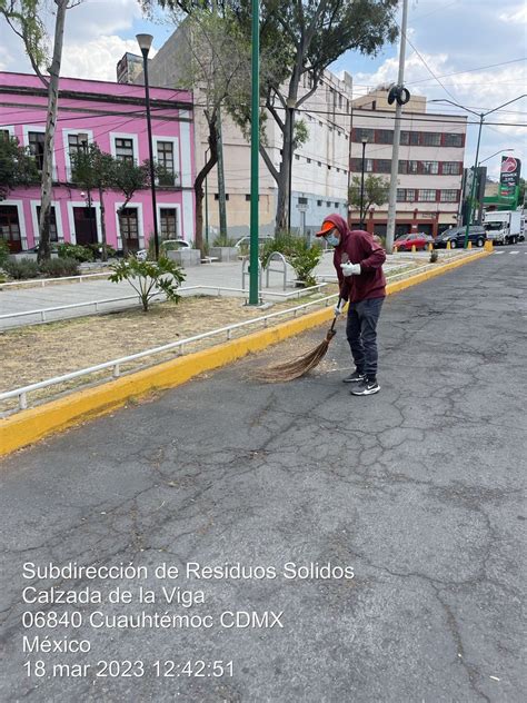 Alcaldía Cuauhtémoc on Twitter Atendemos con actividades de limpieza