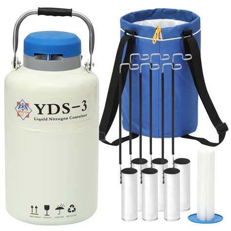 Buy 3L Liquid Nitrogen Container Cryogenic Container LN2 Aluminum