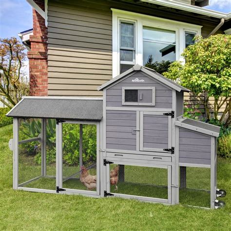 Tucker Murphy Pet Norhad Chicken Coop With Chicken Run For Up To