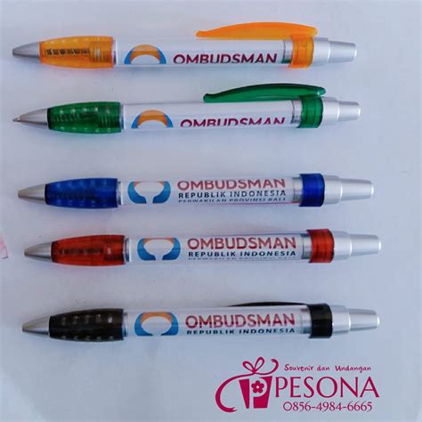 Jual Souvenir Pulpen Pen Bolpoin Bolpen Pena Promosi Dengan Cetak