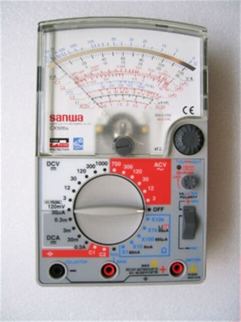 Sanwa Cx506a Linear Multitester Multimeters Japan Cx 506a For Sale Online Ebay