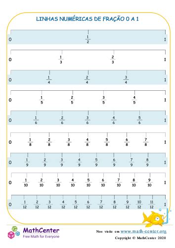 Quinto Ano P Ginas De Aprendizagem Reta Num Rica Fra Es Math Center