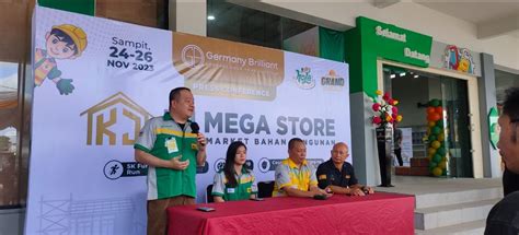 KJ MEGA STORE SAMPIT Jadi Supermarket Bahan Bangunan Di Sampit