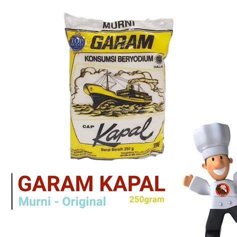 GARAM CAP KAPAL GARAM BERYODIUM CAP KAPAL GARAM MEJA GARAM KAPAL 250GR