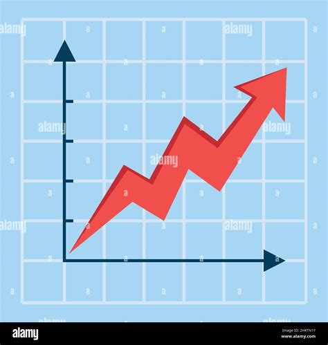 Infografik Mit Pfeil Nach Oben Stock Vektorgrafik Alamy