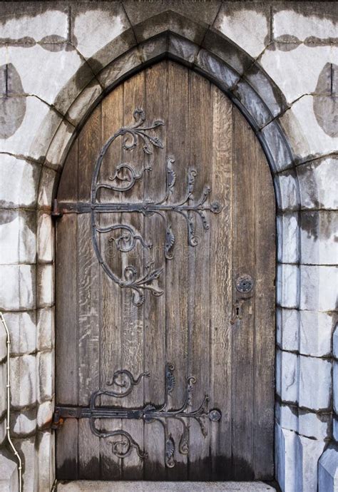 christ church cathedral ground door dublin ireland stock image