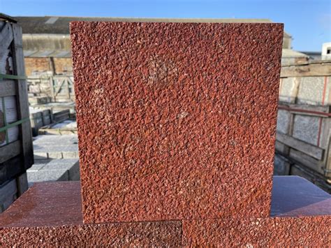 New Replica Or Reproduction Porphyry Imperial Red Stone Blocks