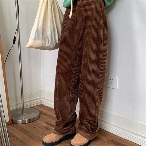 PRE ORDER FUFU CORDUROY PANTS 2colors LINE SHOPPING