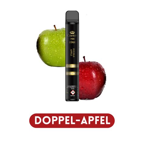 Caesar Einweg E Zigarette Double Apple Mg Nikotin