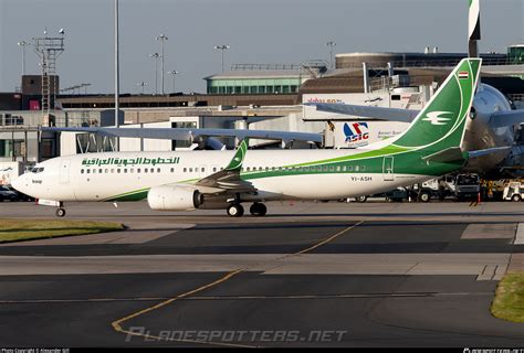 YI ASH Iraqi Airways Boeing 737 81Z WL Photo By Alexander Gill ID