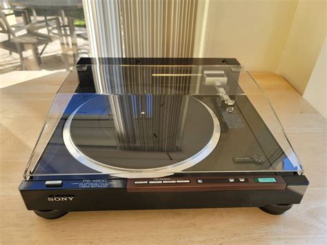 Sony Ps X Linear Biotracer Turntable Excellent Ebay