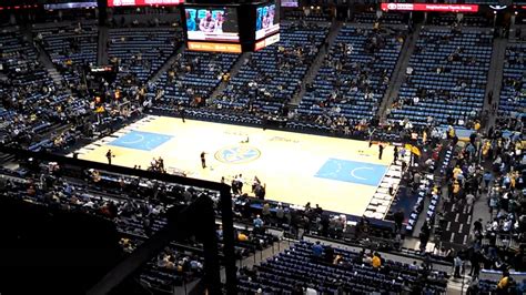 Pepsi Center Nuggets Detailed Seating Chart Cabinets Matttroy