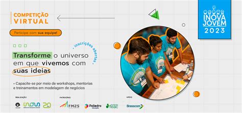 Inova Jovem Abre Inscri Es Para Jovens De Todo O Brasil Inova Jovem