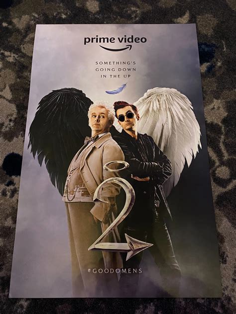 Good Omens 2 Tornano Aziraphale E Crowley Nel Primo Poster Ufficiale