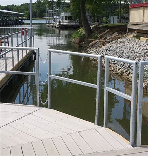 Dock Handrails - Floating Docks Manufacturing Company